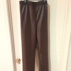 Brown Leather Pants